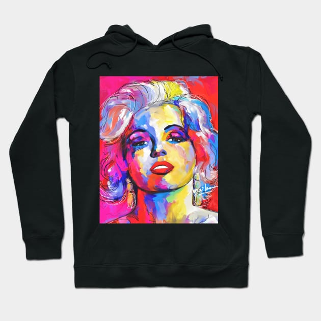 marilyn monroe Hoodie by mailsoncello